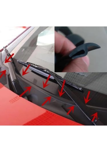 Ön Cam Dış Panel Mühür Fitili Araç Ön Kaput Su Engelleyici Fitil 410054404