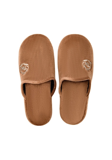 Twigy Muted Erkek Ev Terliği Kahve 41/46 AA0465 Kahve