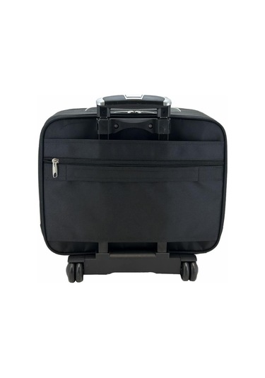 Çekçekli Ağır Hizmet Tipi Takım Alet Çantası 30 Litre Siyah