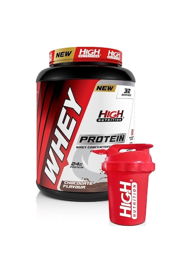High Nutrition Whey Protein 960 Gr Çikolata Aromalı Protein Tozu 24 Gram Protein 32 Servis
