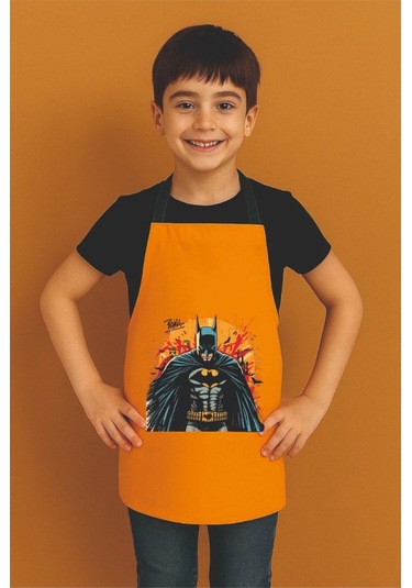 Çocuk Mutfak Önlüğü Etkinlik Önlüğü 4-12 Yaş Aktivite Önlüğü Sarı