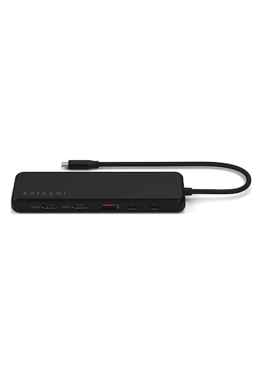 Satechi 13 İn 1 Usb-c Üçlü Ekran Multiport Adaptör Siyah St-p3d13k