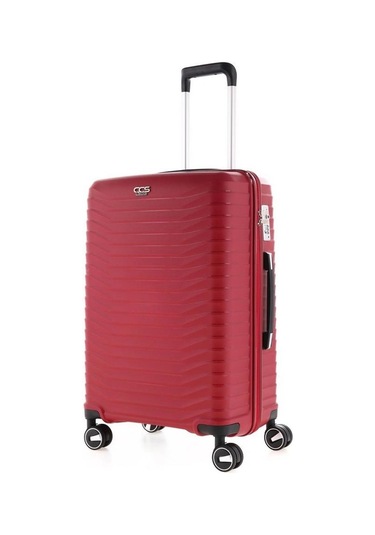 Ççs 5235 Polipropilen 3 Lü Valiz Seti Bordo