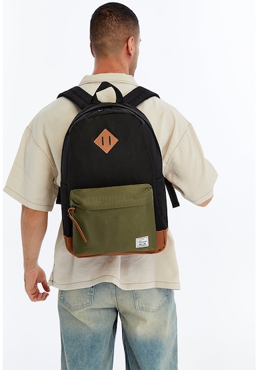Free Camp Freecamp Daypack Limited Sırt Çantası-siyah-haki Siyah - Yeşil