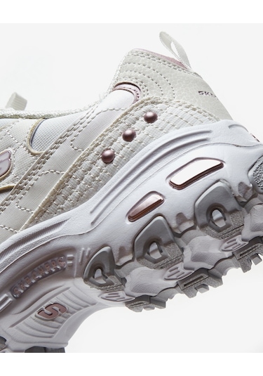 Skechers D'lites Kadın Sneakers - Beyaz 149267 WLV Beyaz