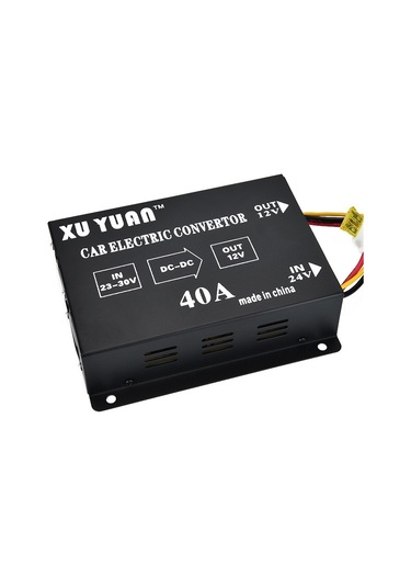 Xuyuan 480w Düşürücü Dönüştürücü 24v - 12v 40a Otomotiv Dc Güç Buck Dönüştürücü