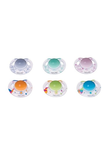 Neavita Ortodontik Gece Emziği Desenli (0 Ay+)