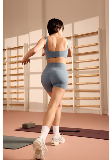 Penti Koyu Mavi Kare Yaka Spor Sütyeni