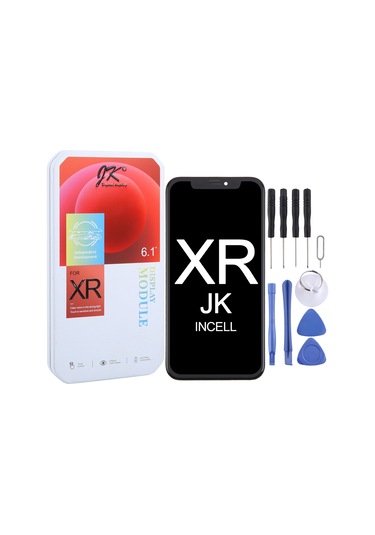 Apple Uyumlu iPhone Xr İçin Jk Hücre İçi Lcd Ekran Siyah