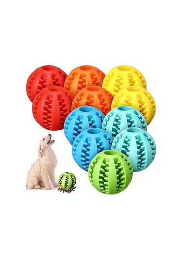 Fochsia Dayanıklı Karpuz Dilimi Köpek Oyuncağı 5cm Saklı Ödül Topu Zeka Stimülasyonu