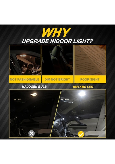 Bmtxms Canbus Led Iç Işık Kiti Volkswagen Vw Polo 6r 6c 9n 9n3 6n 6n1 Purple 6r 6c 8p 1 Piece Set