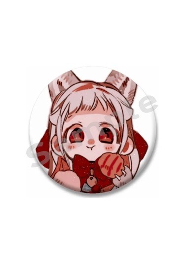 Snapbuy Anime Hanako-kun Pimleri Yugi Amane Yashiro Nene Rozeti Broş Cosplay Aksesuarı Zümrüt Yeşilkırmızı Kırmızı