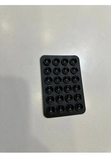 Vakum Telefon Tutucu Öpücük Silikon ,Siyah-Siyah