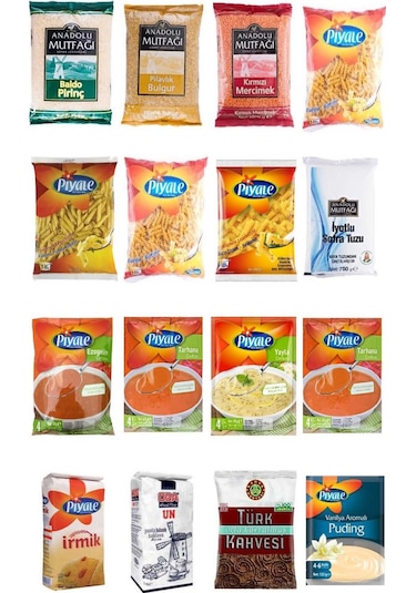 Blueden Gıda Paketi 16 Parça 13 Nolu Paket