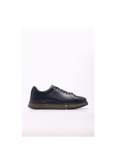 Fast Step Hakiki Deri Erkek Casual Ayakkabı 154ma24-1001 Lacivert
