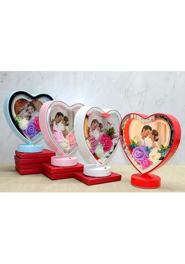 Kişiye Özel Fotoğraf Alanlı Ledli Çerceve Alk4448