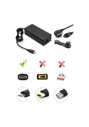 L32392-001 Parça Kodlu 45w Uyumlu Şarj Aleti, Adaptör - Cihazı