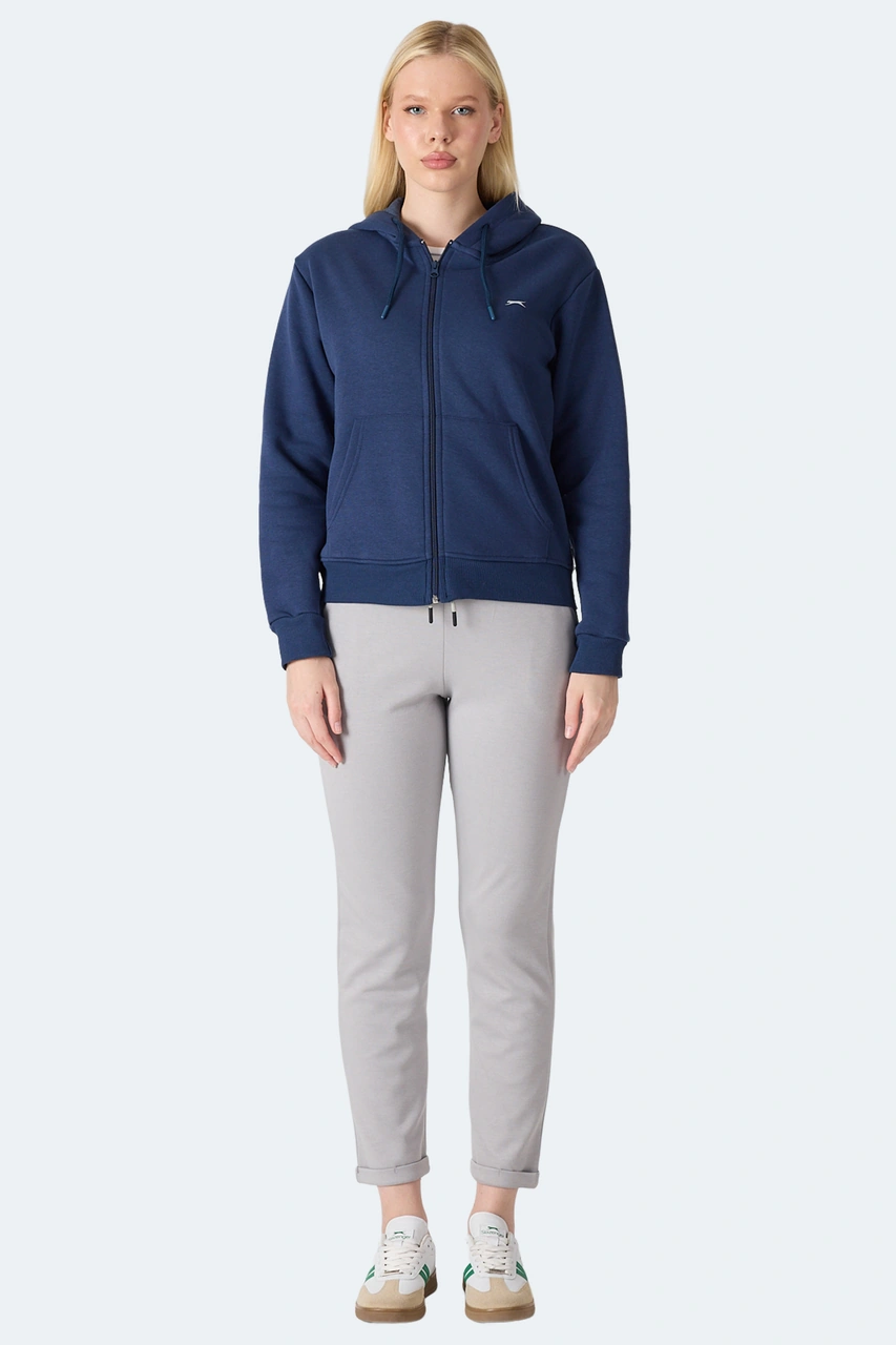 Slazenger Mılıo I Kadın Lacivert Sweatshirt Lacivert