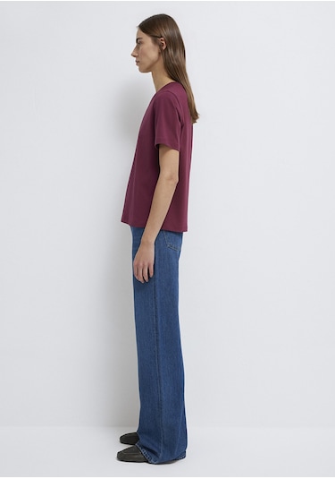 Mavi - Bordo Basic Tişört 1600965-70393 Bordo