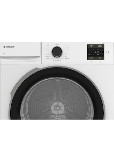 Arçelik 802 KMX 8 KG Isı Pompalı Çamaşır Kurutma Makinesi