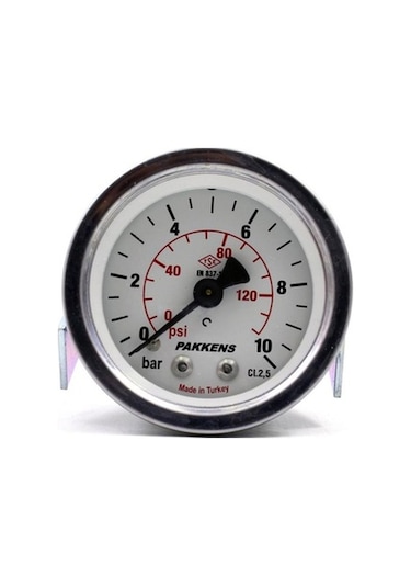Pakkens 0-10 Bar 63 Mm Arkadan Bağlantılı Panotipi Kuru Manometre