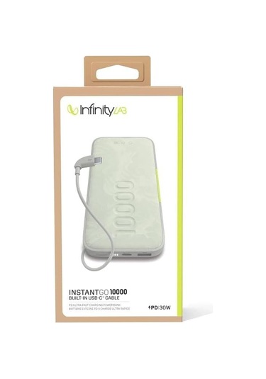 Infinitylab By Harman Instantgo 10000 Mah Usb-c Powerbank Beyaz