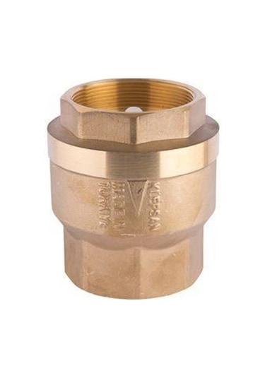 1 1/4 Dik Çekvalf Prinç