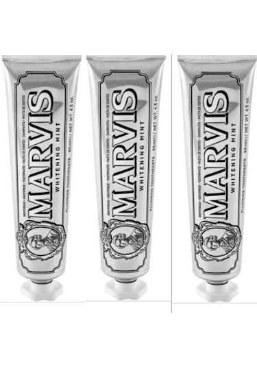 Marvis Whitening Mint Diş Macunu 3 x 85 ML
