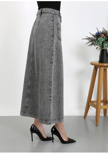 Tesettür Etek Siyah