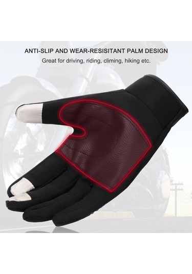 Novahub Kışlık Dokunmatik Eldiven - Sıcak, Darbeye Dayanıklı, Kaymaz, 112 Karakter Eldiven