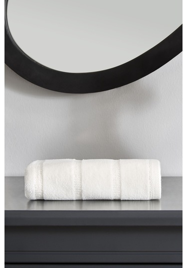 Sadem Organik Stripe Mutfak Ve Kurulama Havlusu 30x50 Cm Krem