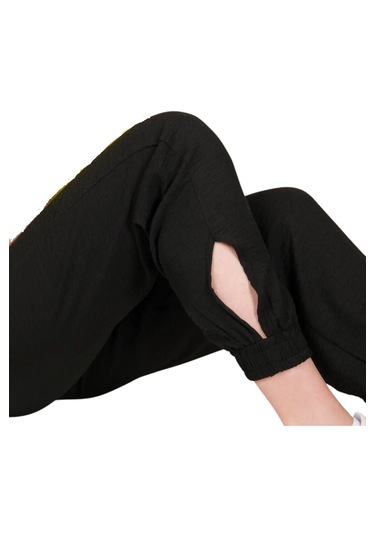 Kız Çocuk Intel Yazılı İp Detaylı Pantolonlu Pudra Takım Pudra