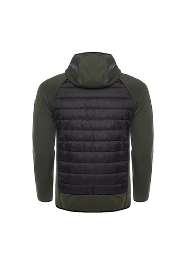 Ghassy Co.  Rüzgara Dayanıklı Kapüşonlu Hafif Şişme Erkek Spor Ceket