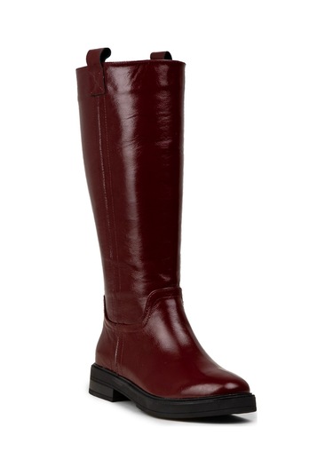 Deery Kadın Hakiki Rugan Bordo Çizme - M2135zbrdc01 Bordo