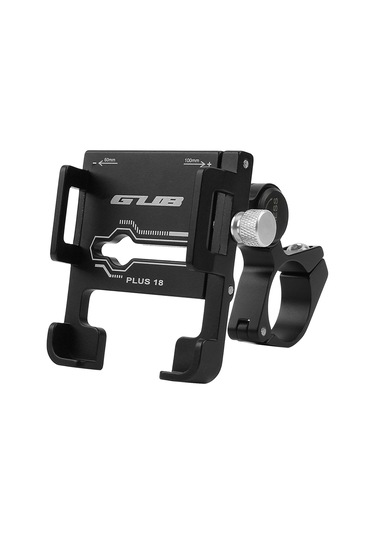 Gub Plus 18 Alüminyum Alaşımlı Cep Telefon Tutucu Darbeye Dayanıklı Bisiklet Telefonu Montaj Braketi Çok Renkli