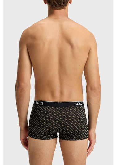 Boss Erkek Boxer 50554443 246 Siyah-haki-siyah Siyah-haki-siyah