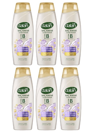 Dalan Saç Kremi Kolay Tarama Ve Şekil Verme 450 Ml X 6 Adet
