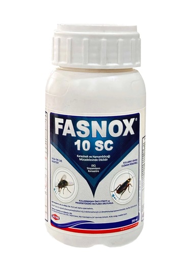 Fasnox 10 Sc Kokusuz Haşere Öldürücü Karasinek Hamam Böceği Haşere İlacı 250ml