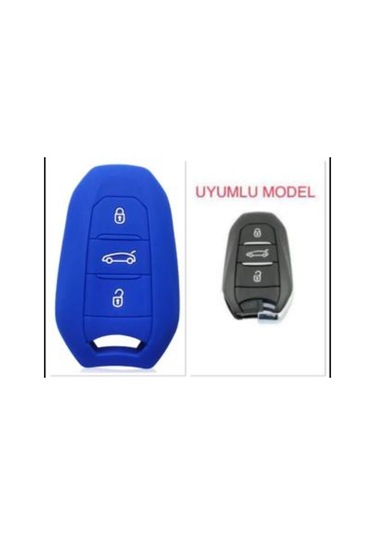 Citroen C3 C5 Aircross Anahtar Koruyucu Kılıf Sustasız Anahtarsız