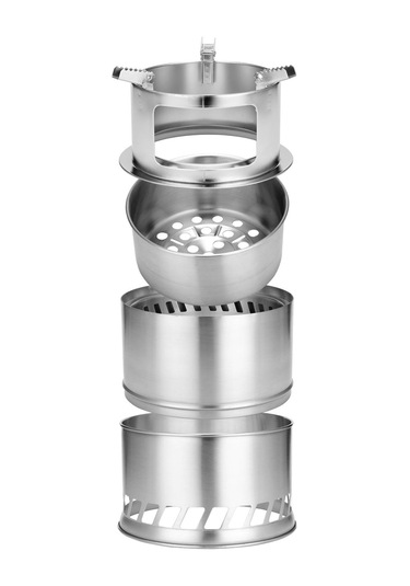 Yumru Açık Kamp Fırın Sonu Yıkılabilir Odun Sobaları Taşınabilir Piknik Barbekü Sobaları Çapraz 1 Çok Renkli