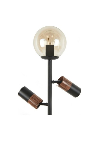 Evidea Lighting Coir Lambader - Siyah / Kahverengi - 150 Cm Siyah / Kahverengi