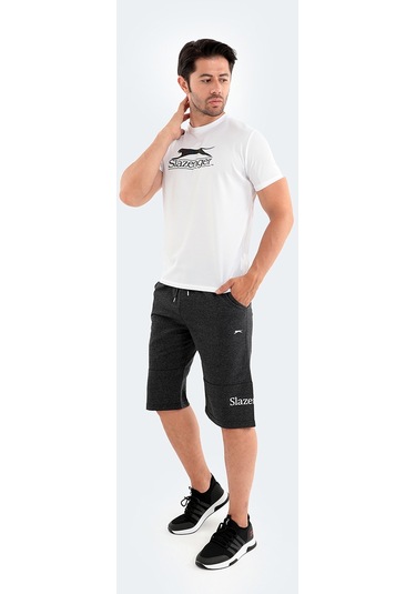 Slazenger PARISONER IN Erkek Şort Koyu Gri