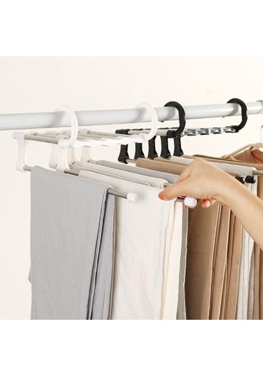Didadodo Pratik Çok Amaçlı Katlanır Pantolon Askısı - Dayanıklı Ve Kullanışlı Yeni Tasarım Diğer