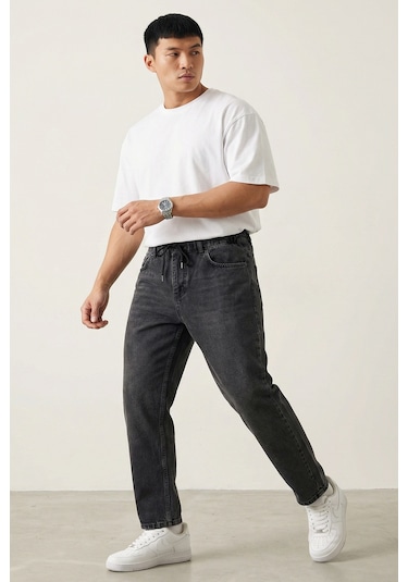 Bigdart Erkek Rahat Kesim Baggy Jean Pantolon 30075 - Antrasit