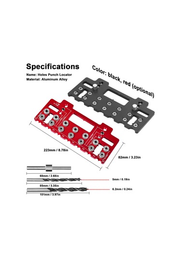 Et00082r Delik Yumruk Bulucu Alüminyum Alaşımlı Dolap Kulpu
