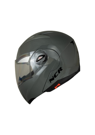 Ncr Çene Açılır Vizörlü Ece Belgeli Kask Nardo Gri