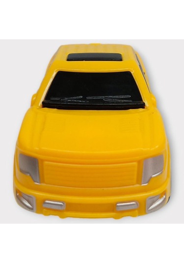 Çek Bırak Arabalar 10 Cm - Sarı Pick-up