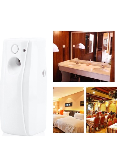 Hangfox Duvar Takılı Otomatik Kokusu Saçan Makine, Hava Temizleme Ve Koku Giderici, 7.5/15/30 Dakika Aralık Ayarı, Işık Sensörü, Anında Sprey Düğmesi Pil Dahil Değil Diğer