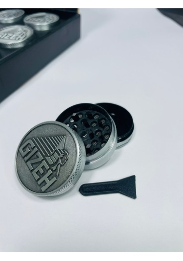 Gizeh Full metal 3parça Tutun Parçalıyıcı- Orjinal Ürün//40mm
