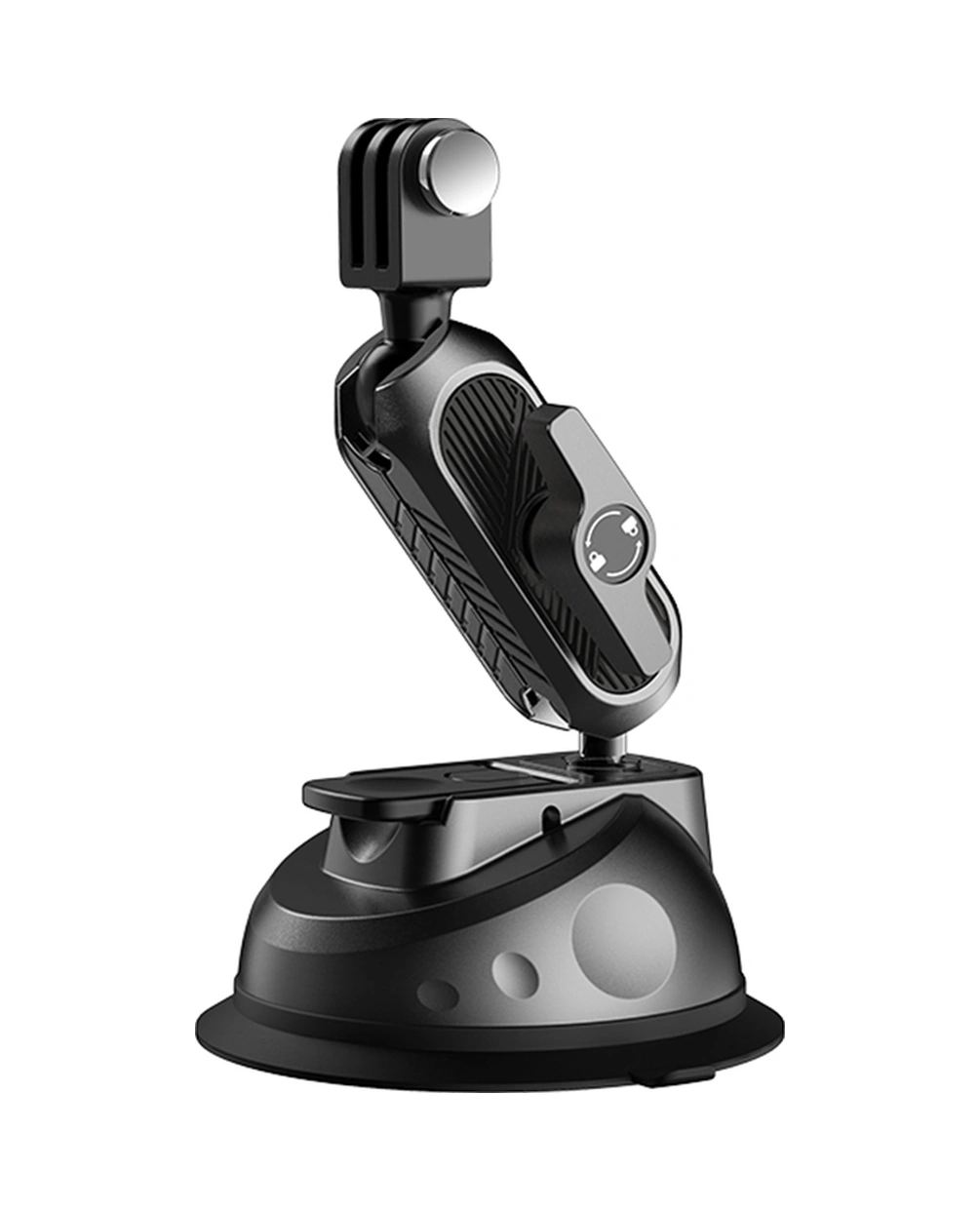 Moveevo Abs Plastiği Araç Süngeri Stantı - 360 Döner, İki Toplu Tasarım, Spor Kamerası Bağlantısı, Gopro/ınsta360/mirrorless Uyumlu